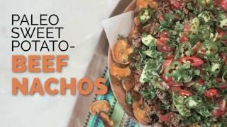 Paleo Sweet Potato-Beef Nachos