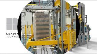 COMBI-GLASS - Shrink hooding machine dedicated to the glass industry