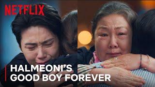 Kim Seon-ho Gets a Big Hug from Halmeoni   | Start-Up | Netflix