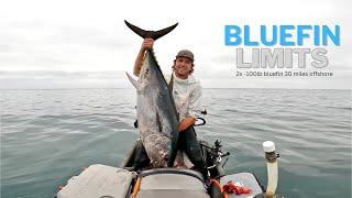 WaveRunner Tuna Fishing San Diego - XL Bluefin Limits!