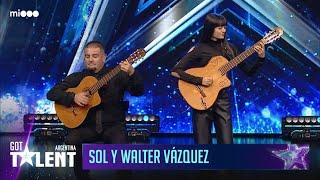 Sol Vázquez y Walter Vázquez - Músicos | Audiciones | Got Talent Argentina 2023