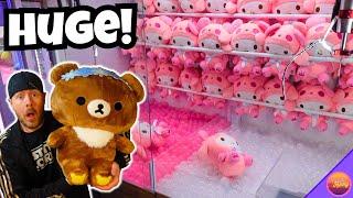 This Might Be the Biggest Claw Machine Prize We Have Ever Won! Round 1