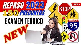 ACTUAL EXAMEN TEÓRICO DE CONDUCIR 2023.LICENCIA DE MANEJO EN ESPAÑOL.GUIA DE ESTUDIO DMV.