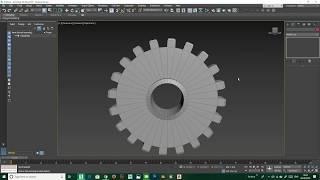 How To Create a Simple Gear in 3ds max