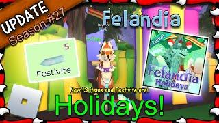 ROBLOX | Felandia S27 - Holidays & New 13 Items! #82 - 1080HD