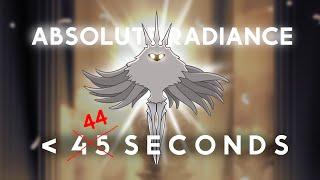 Absolute Radiance in 43.31 seconds (World Record)