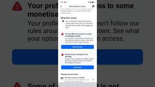 some of your content is not earning |content is not earning #facebook #contentisnotturning #tranding