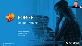 Forge Online Training, April 2021: Day 1 - View your models (.NET)