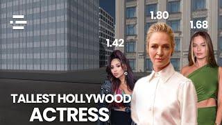 Hollywood Actresses from Tallest to Shortest (3D Comparison)