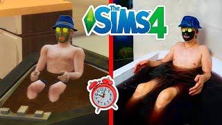 ЖИВУ Как СИМ из СИМС 4 24 ЧАСА ЧЕЛЛЕНДЖ SIMS 4 Строительство и Жизнь Ната Лайм ft Женя Белозеров