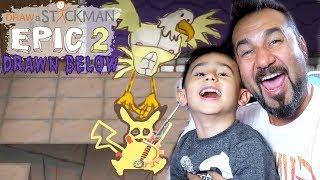 UÇUR BİZİ KARTALIM! | Draw a Stickman: EPIC 2 DLC Drawn Below #4