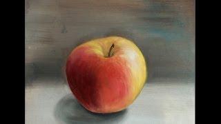 Как нарисовать яблоко/How to draw an apple