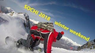 SOCHI 2018 winter weekend