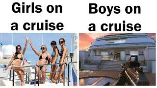 Boys vs Girls Memes