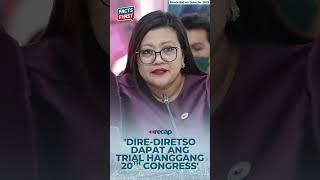 Tuluy-tuloy lang ang impeachment trial?