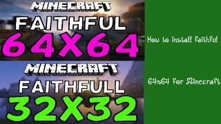 How to install Faithful for Minecraft (Tutorial)