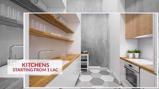 Lecco Cucina | Modular Kitchens at Rs 3000 per month | Kitchen Designs 2023 | Designer Wardrobes