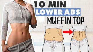 Intense LOWER ABS Workout | CAN YOU DO THIS?! Home Workout Routine To Get Rid Of Muffin Top
