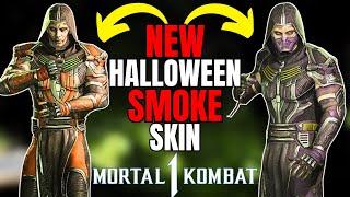 NEW Halloween SMOKE SKIN is SPOOKY! - Mortal Kombat 1 - #mk1 #mortalkombat #mortalkombat1