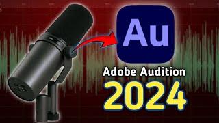 HOW TO SETUP MICROPHONE IN ADOBE AUDITION 2024? Tagalog