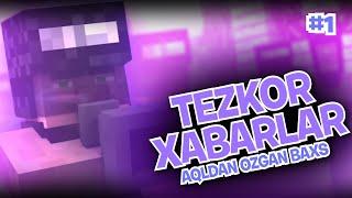 TezkorXabarlar | Qishloq yangiliklari | Minecraft animatsiya | Janob alfa | minecraft kulguli