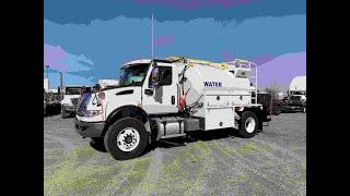 2023 International HV607 4x2 Water Truck