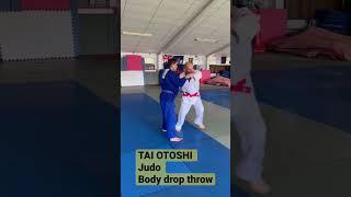 TAI OTOSHI   judo   BODY DROP THROW 体落 technique breakdown