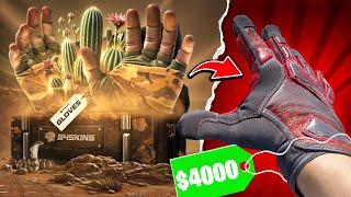 Crazy $4000 Gloves Unboxing On G4 Skins!
