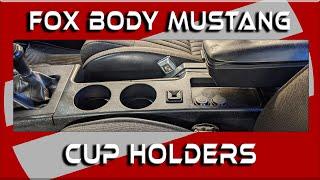  Fox Body Mustang Cup Holder and USB Ports | LRS-6104490B