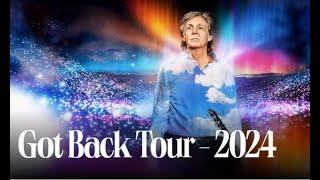 PAUL McCARTNEY GOT BACK TOUR LATIN AMERICA 2024