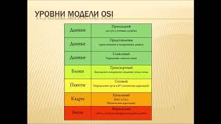 Основы компьютерных сетей. Модель OSI и стек протоколов TCP/IP