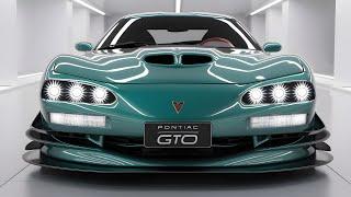 2025 Pontiac GTO New Look: The Ultimate American Muscle Car Revival!
