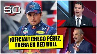 CHECO PÉREZ FUERA EN RED BULL. Hacen oficial la SALIDA del mexicano | Formula Uno | SportsCenter