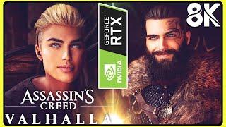 Эйвор Vs Рики Вульф & Assassin's Creed Valhalla [ 8K.RTX ]