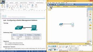 2.3.3.4 Lab - Configuring a Switch Management Address