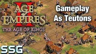 Age Of Empires 2 Gameplay As Teutons SeeShellGaming