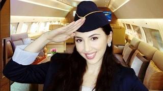 ASMR FIRST CLASS Flight and SPA Service - Flight Attendant Role Play