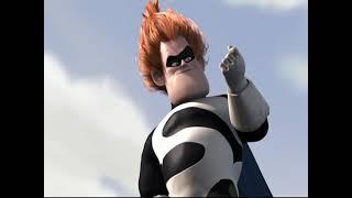 The Incredibles Mr. Incredible meets Syndrome scene