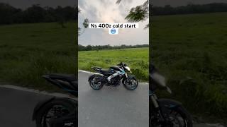Ns400z cold start #ns400 #ns400z #ns400modified #dominar400 #ns200 #bajaj #ktm #shorts