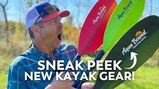 Sneak Peek at New Kayaking Gear | Aqua Bound Paddle Ray Paddle Review