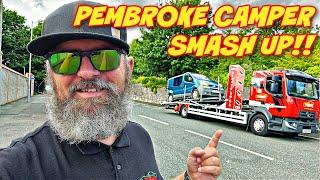 2-Day Mission: Salvaging a Damaged Camper & Exploring Pembroke Dock