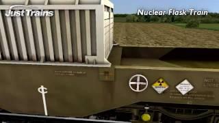 Nuclear Flask Train for RailWorks Rail Simulator