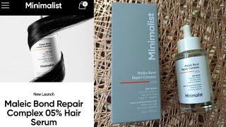 Minimalist Maleic Bond Repair Complex 05% | Minimalist Bond Repair Serum | Beauty Ambitions