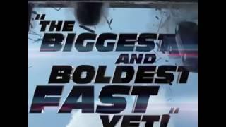 Have you seen the BIGGEST & BOLDEST Fast yet? Get your tickets now and see it! #F8