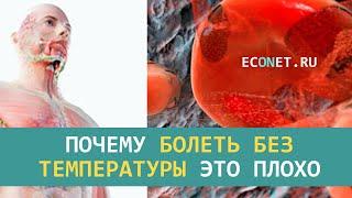 Почему болеть без температуры - плохо | ECONET.RU