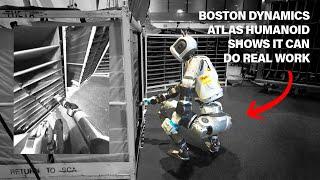 Boston Dynamics demonstrates Atlas humanoid at work