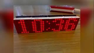 Часы на ESP-01 и МАХ7219 настройка по WEB интерфейсу