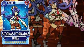 FUKUA - BORDAS FORRADAS / FEATHERED EDGES / FAINSÁN AZUL - SKULLGIRLS MOBILE