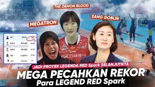 Geser 'Rekor' Legenda Red spark, Prestasi Mentereng Mega Di Anggap Jadi Icon Red spark Selanjutnya