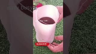 waste jar craft #diy#shorts#youtube#craft#waste jar reuse idea